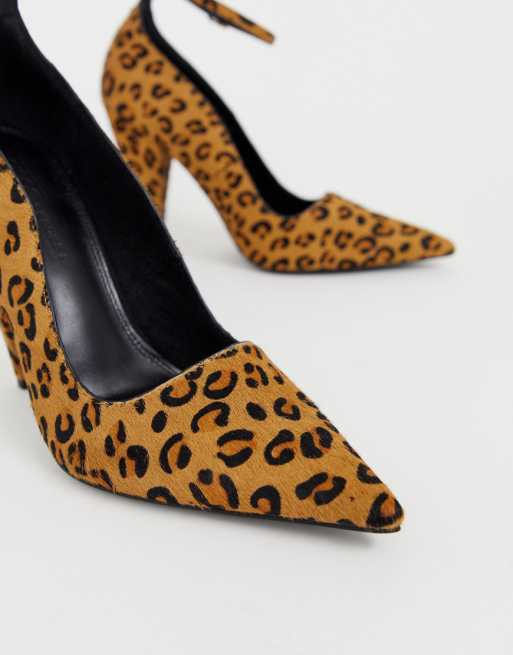 ASOS DESIGN Producer premium leather high heeled pumps in ASOS DESIGN Producer premium leather high heeled pumps in