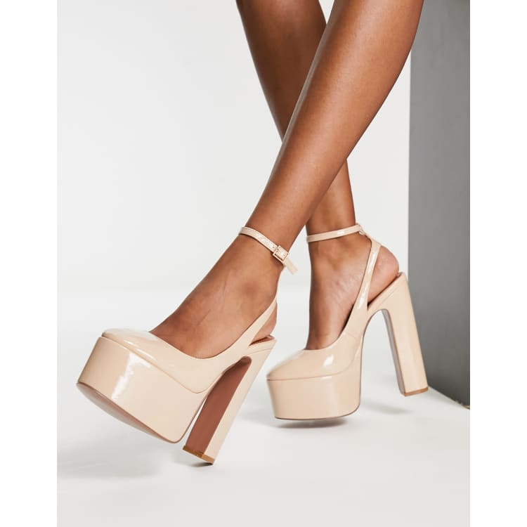 Asos clearance beige heels