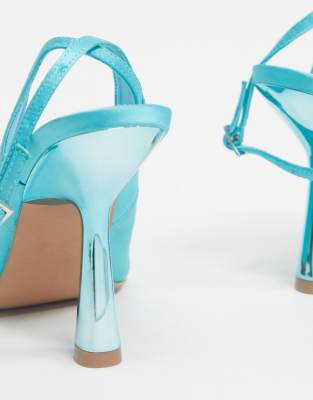 asos blue shoes