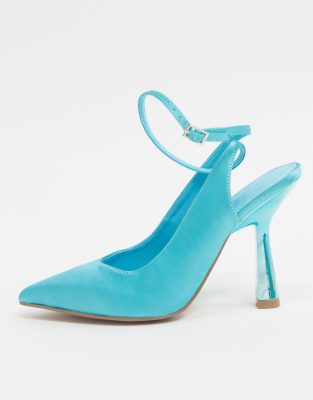 asos blue shoes