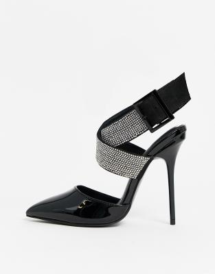 asos black stilettos