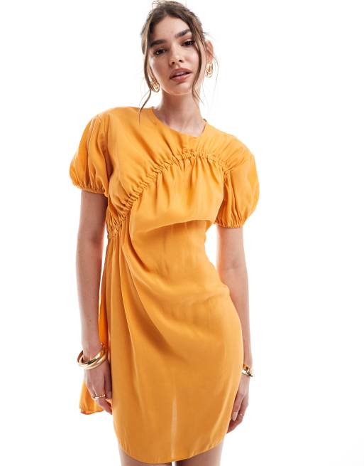 Asos mini smock dress on sale