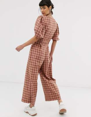 pink jumpsuit asos