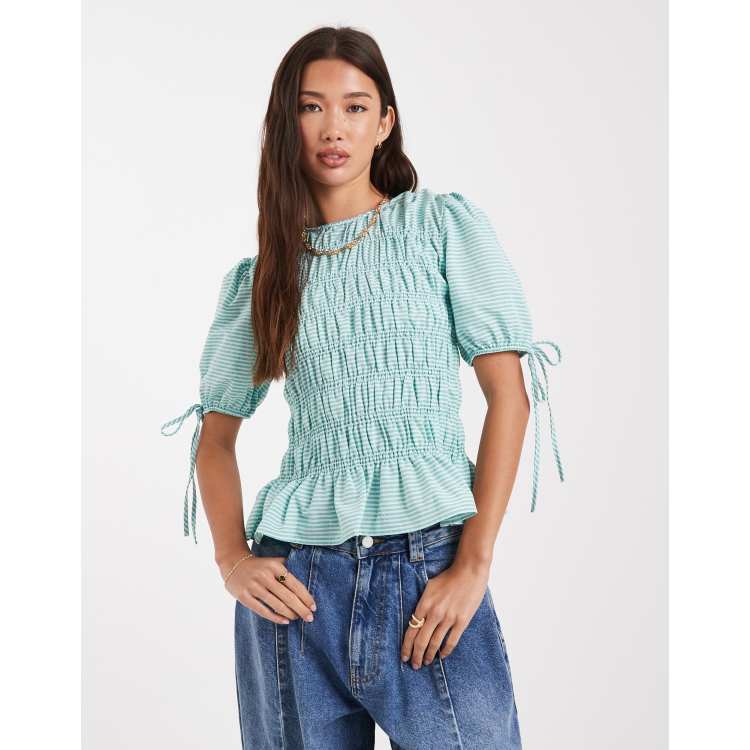 bibiy ANNA PUFF TOP アウトレット BIBIY ANNA PUFF TOP WHITE AE Puff