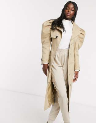 Long sleeve hot sale trench coat