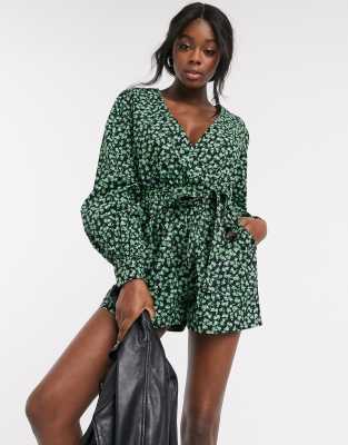 asos floral playsuit