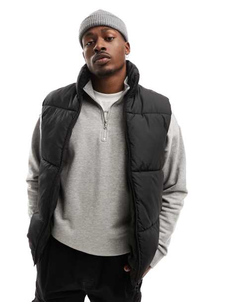 Men's Gilets | Body Warmers, Fleece u0026 Hooded Gilets | ASOS
