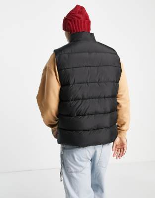 asos puffer gilet