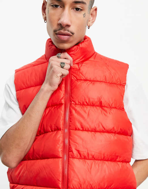 Asos on sale red puffer