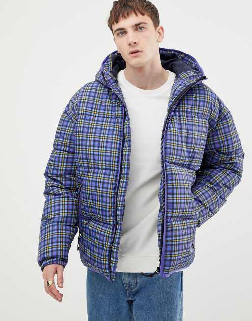 Asos blue deals puffer jacket