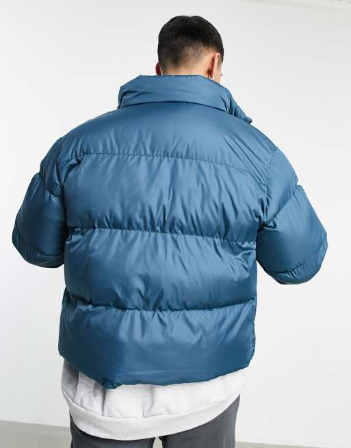 Asos blue outlet puffer jacket