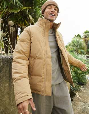 asos design puffer jacket