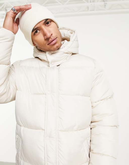 Asos white puffer hotsell