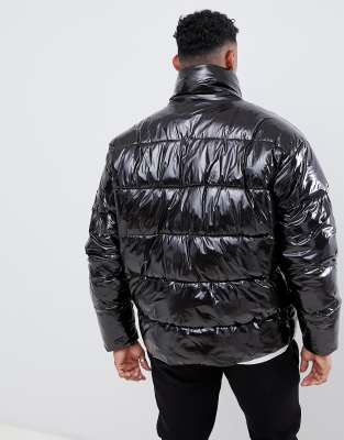 fabric puffer jacket