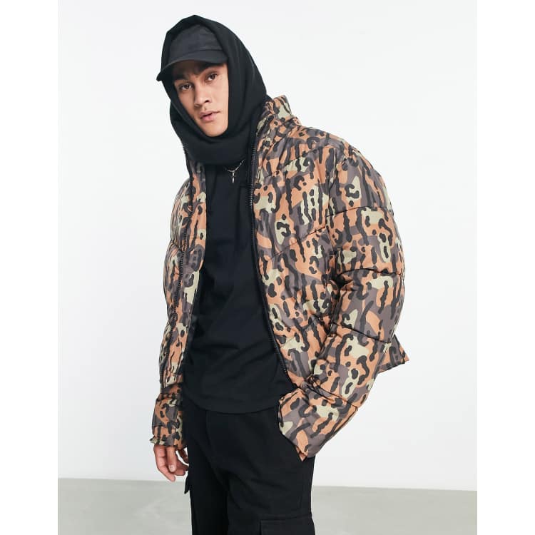 Leopard print hotsell nike jacket