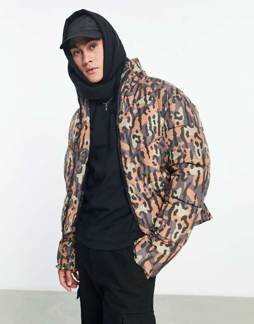 Asos leopard print on sale jacket