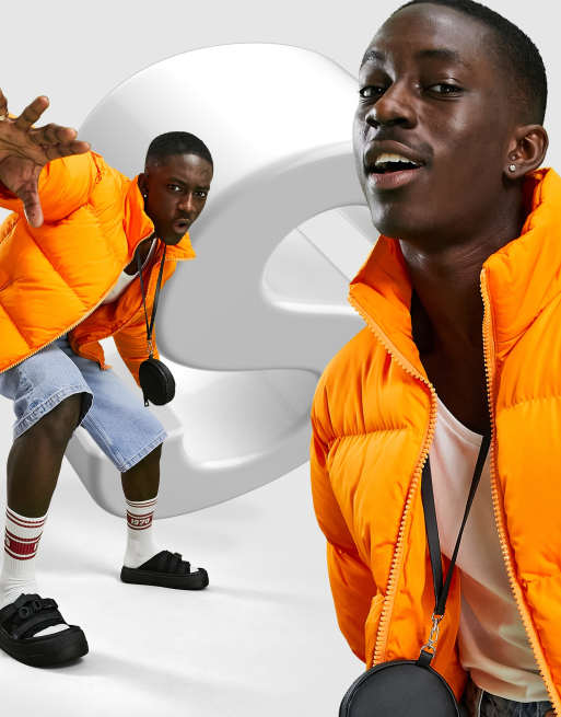 Asos hot sale orange jacket