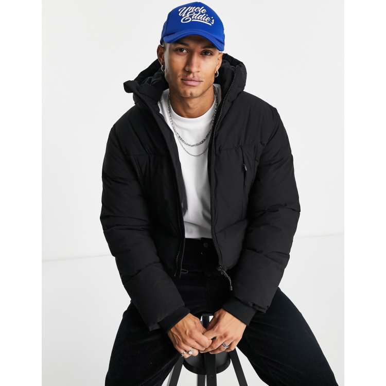 Asos puffer jacket online with hood