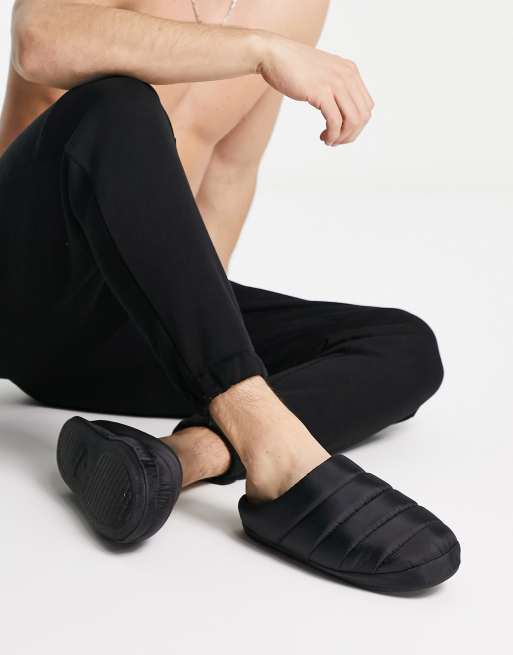 Asos discount black slippers