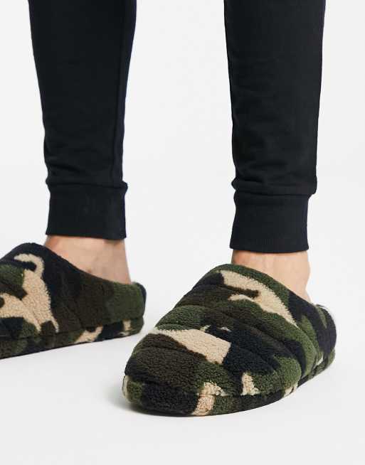 Camouflage slippers best sale