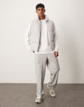 [ASOS DESIGN] ASOS DESIGN puffer vest in grey L GREY