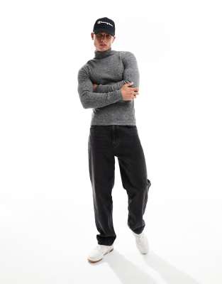 Pull Sweat COS En Laine Mérinos Gris Anthracite - Taille S (devenu XS) - Occasion Parfait état