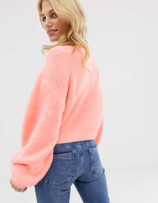 DesignPull Épais Bouffantes Et Asos Avec Surpiqûres Manches rxQdCBoeW