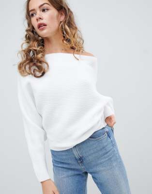 Pull femme epaule discount denudéé