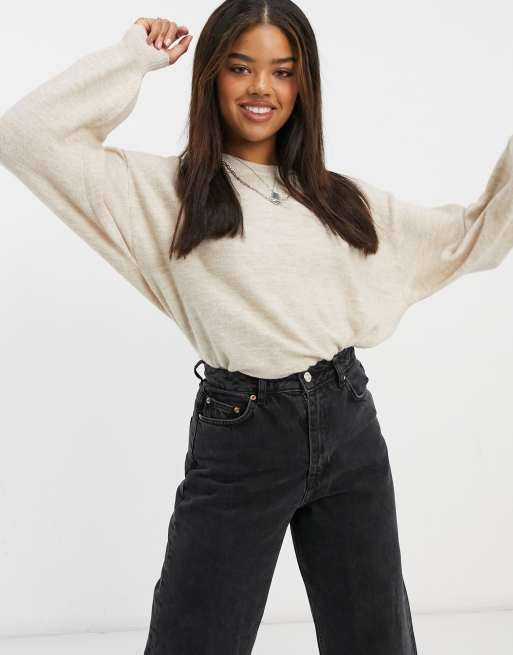 ASOS DESIGN - Pull fin oversize ras de cou, 4 de 4