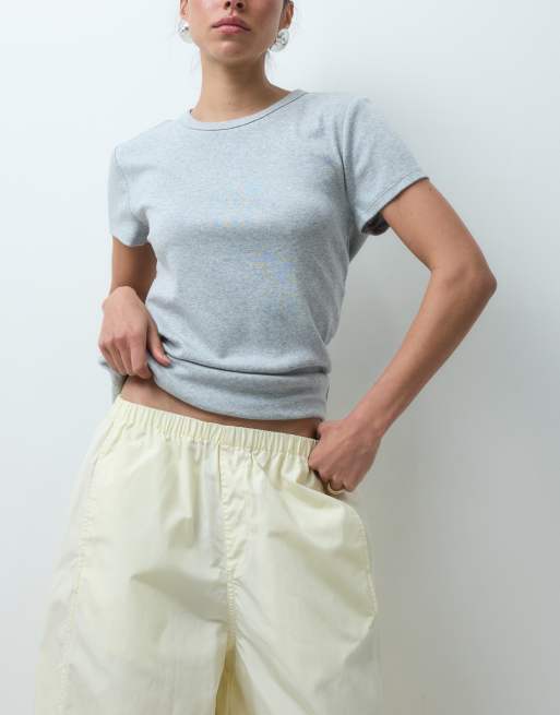 ASOS DESIGN pull-on ballonbukser i buttermilk, 2 af 5