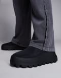 [ASOS DESIGN] ASOS DESIGN pull on boots in black with chunky sole 39 Black