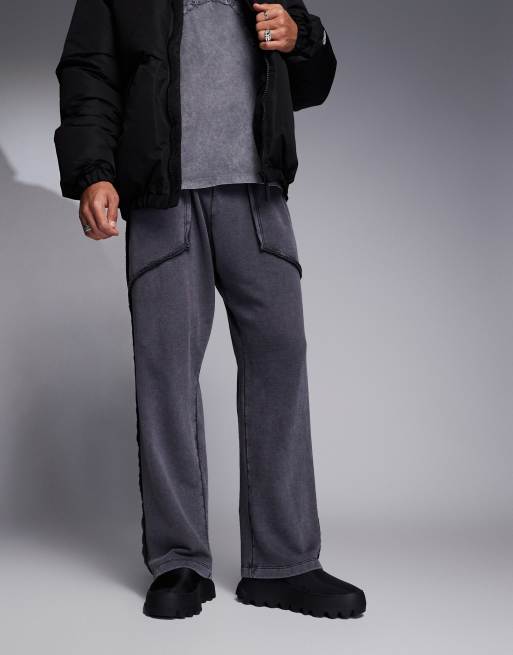 ASOS DESIGN pull on boots in black with chunky sole ASOS