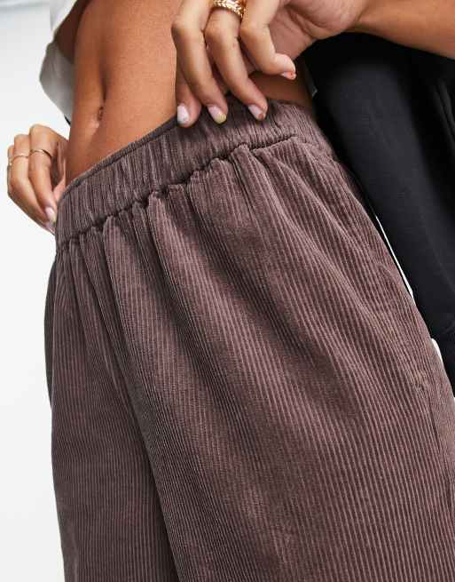 Women's pull best sale on corduroy trousers