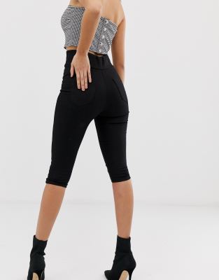 cropped jeggings pull on