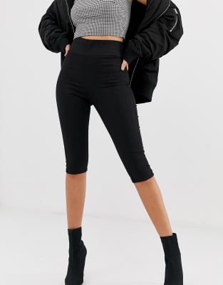 cropped jeggings pull on