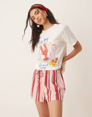 Asos Design Pull-on Micro Shorts