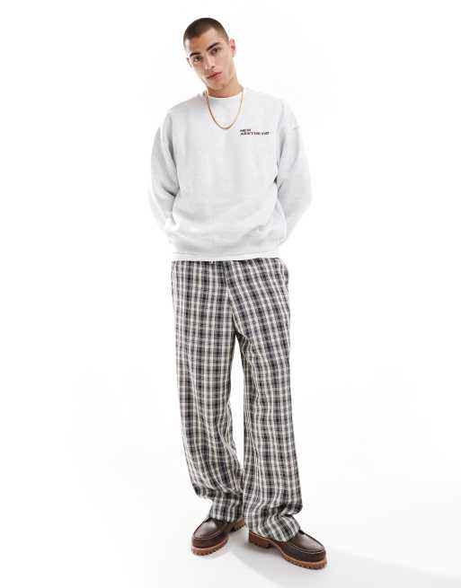 Plaid pants orders asos