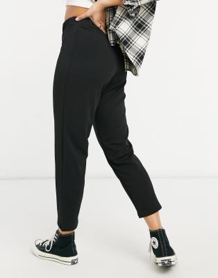 pull on jersey trousers