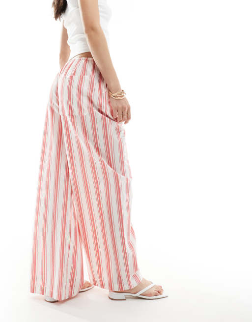 Asos striped trousers best sale