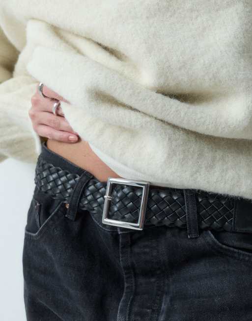 ASOS DESIGN - Pull oversize à col cheminée roulé - Crème, 3 de 4