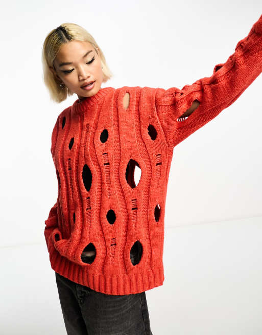 Oversize Pullover Vintage Pullover Damen Asos ASOS DESIGN