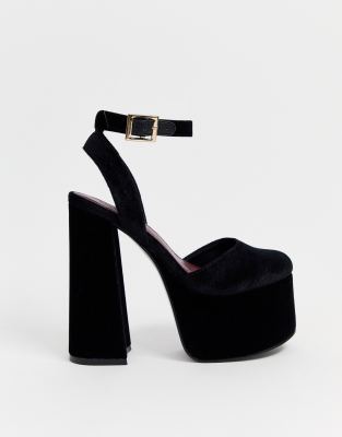 asos chunky heels