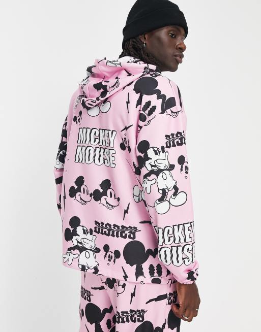 Mickey mouse hoodie outlet pink