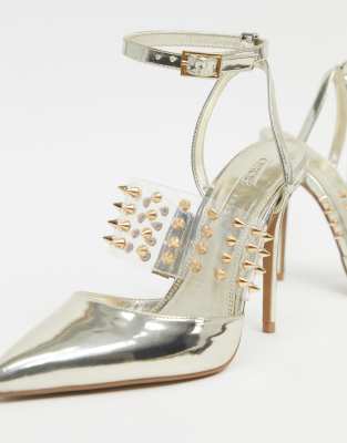 asos studded heels