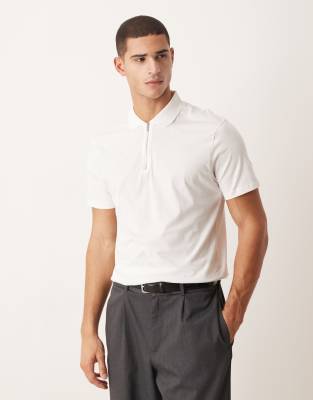 Asos Design Premium Supima® Cotton Polo Shirt In Multi