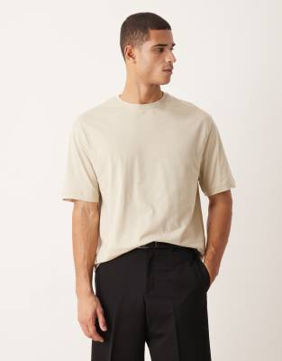 Asos Design Premium Supima® Cotton Relaxed T-shirt In Multi