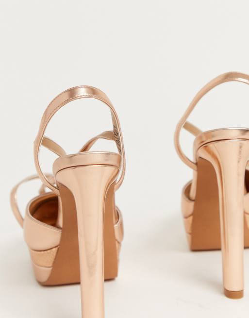 Asos hot sale scarpe oro