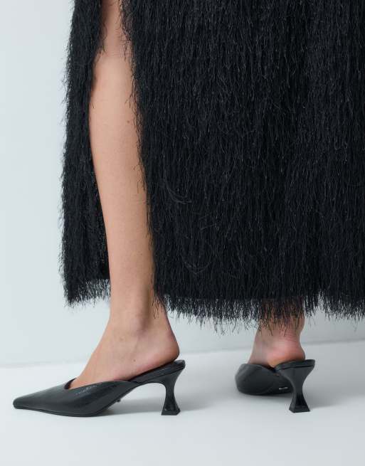 ASOS DESIGN puszysta spódnica maxi w kolorze czarnym, 5 z 5