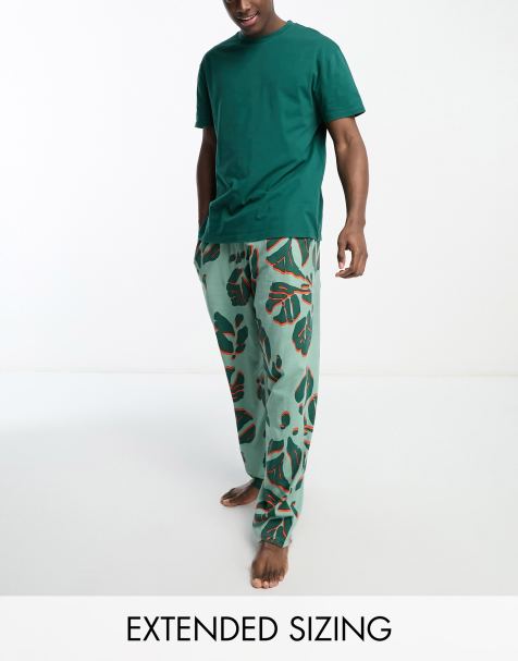 Mens plus discount size pajama pants