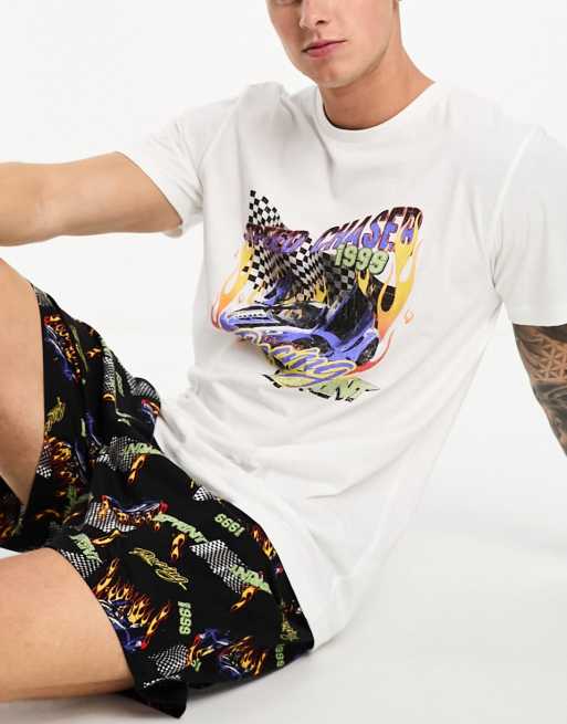 Asos mens pyjama online shorts